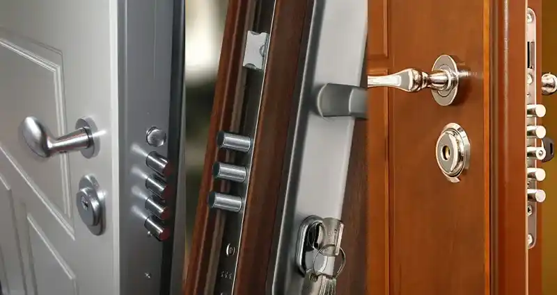 Serrurier Ecully 11 Différents modèles de portes blindées installées par un serrurier Écully pour renforcer la sécurité des logements et protéger contre les tentatives d’effraction.